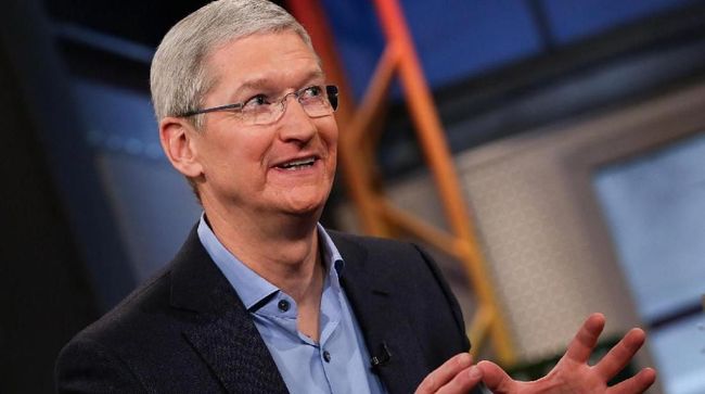 Bikin Iri! Bos Apple Tim Cook Dapat Bonus Rp 10,8 Triliun