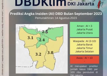 BMKG Peringatkan Seluruh Wilayah DKI Waspada DBD, Kok Bisa?