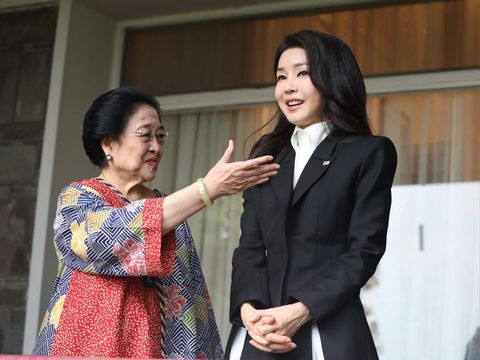 Bestie Banget! Megawati Undang Ibu Negara Korea ke Istana