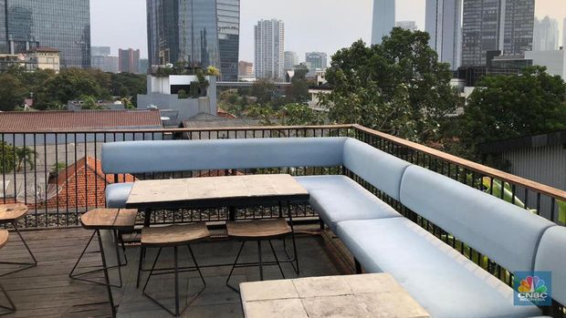 Kost ‘sultan’ Suites @ Seven di Jakarta. (CNBC Indonesia/Rindi Salsabilla)