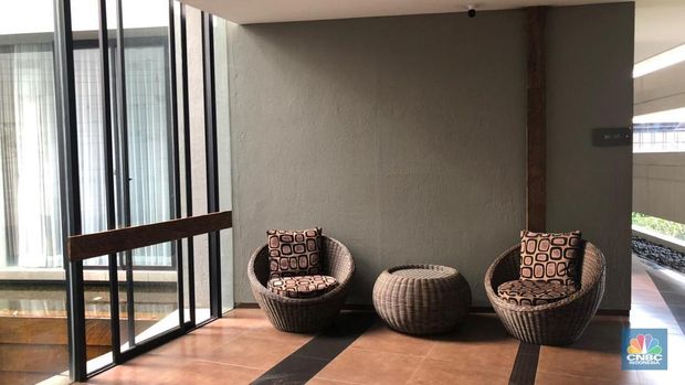 Kost ‘sultan’ Miers Kuningan. (CNBC Indonesia/Rindi Salsabila)