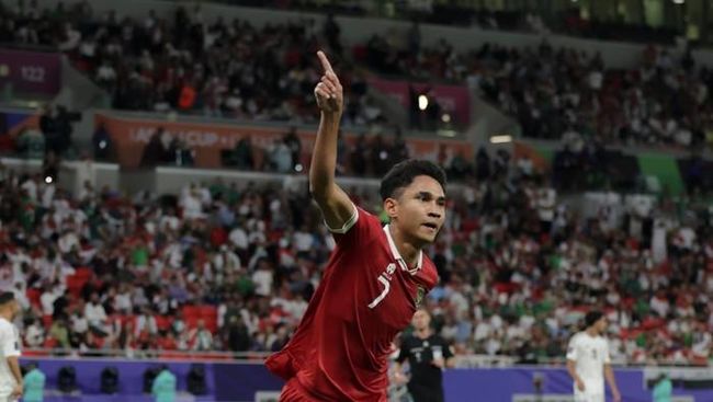 Marselino Bawa Timnas Indonesia Unggul 1-0 atas Arab Saudi